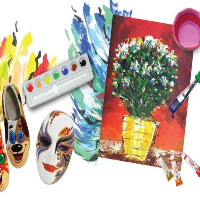 Màu Vẽ Acrylic Faber Castell - 12 Tuýp Màu 572312