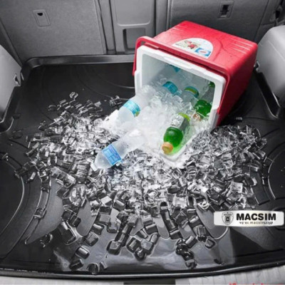 Thảm lót cốp ô tô nhựa TPU Porsche Cayenne 2002-2010 Nhãn hiệu Macsim