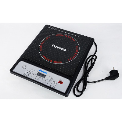 Bếp từ ABG Povena PVN-2125 đa dạng chức năng nấu, mặt kính pha lê crystallite cao cấp màn hình led dễ sử dụng TẶNG KÈM NỒI LẨU - Hàng chính hãng