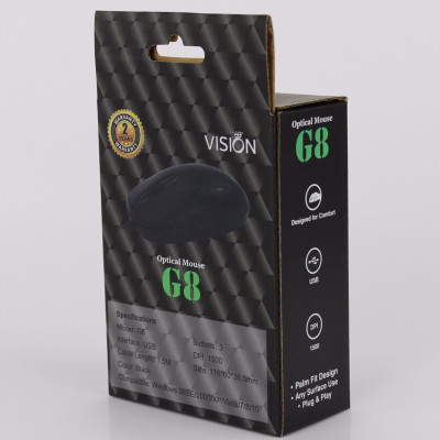 Chuột Có Dây Vision G8 – Hàng Chính Hãng