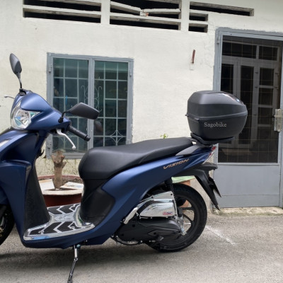 Thùng Givi E250N2 kèm đế và ốc gắn cho xe Vision 2022, thùng xe Vision 2022 mới