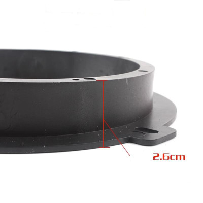Dưỡng loa cánh ô tô 6.5 inch Huyndai và Kia cỡ 16.5cm kích thước chuẩn bắt ốc vít din cho I10, Santafe, Forte, Sorento