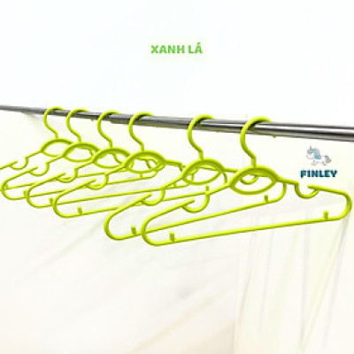 Set 6 Móc Nhựa Finley PP Nguyên Sinh Cao Cấp Đa Năng Móc Quần Áo Trẻ Em, Phụ Kiện - katydang