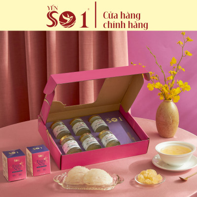 [6 Lọ Yến 70ml] Yến Số 1 Chưng Sẵn Collagen,Yến Thật, 600mg Yến Tươi, 200mg Collagen