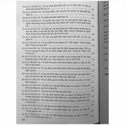 Sách Hệ Thống 72 Án Lệ Việt Nam Hiện Hành - V2462T