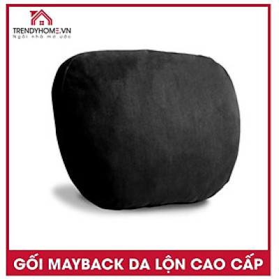 Gối Tựa Đầu Ô Tô Maybach vải da Lộn Ancatara