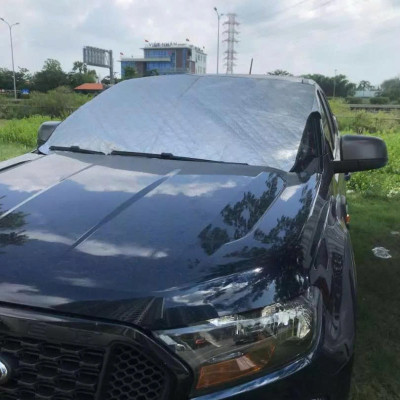  Bạt Che Nắng, Chống Nóng Kính Lái Ô Tô – Thiết Kế 3 Lớp Tráng Bạc Cao Cấp Cho Xe 4 Chỗ , 7 Chỗ , Kèm Túi Đựng Xịn Sò 