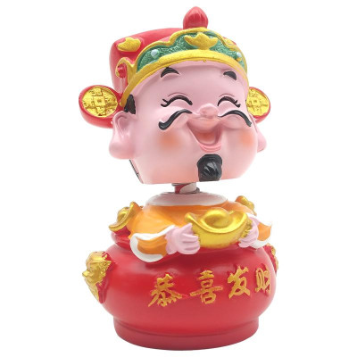 Mô Hình Thần Tài Mini Trang Trí Tết - WanLongDa NN-155