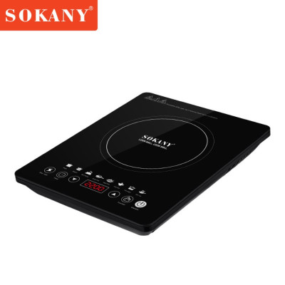 Bếp từ cảm ứng cao cấp SOKANY SK-07076, công suất 2200W, mặt kính chịu lực sử dụng cho mọi loại nồi - HÀNG CHÍNH HÃNG