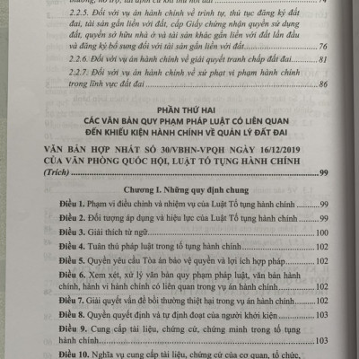 Kỹ năng giải quyết vụ án hành chính trong lĩnh vực Quản lý đất đai và thực tiễn xét xử của Tòa án nhân dân