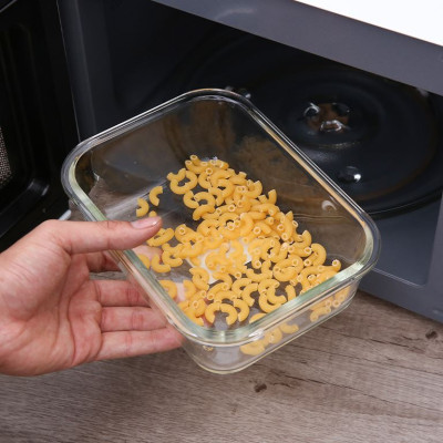 Hộp Bảo Quản Thủy Tinh Hình Chữ Nhật Lock&Lock-LLG445 200x152x74mm 1.0L