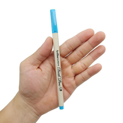 Bút Lông Đầu Cọ Artline Supreme Brush Pen EPFS-F - Xanh Nhạt