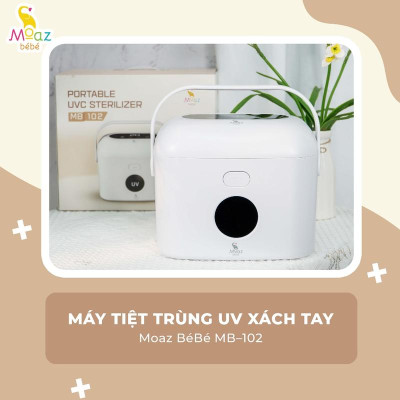 Máy tiệt trùng UV xách tay Moaz Bebe MB-102 - Hàng Chính Hãng