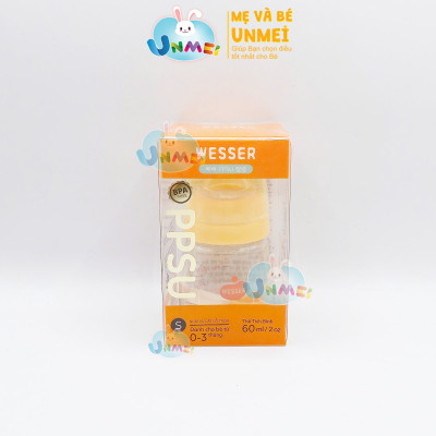 Bình sữa PPSU Wesser 60ml