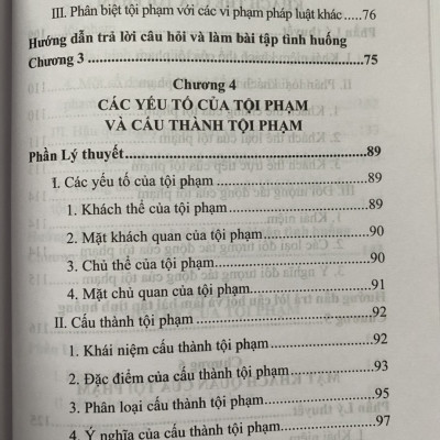 Hướng dẫn môn học Luật Hình Sự  -Tập 1 - Phần Chung 