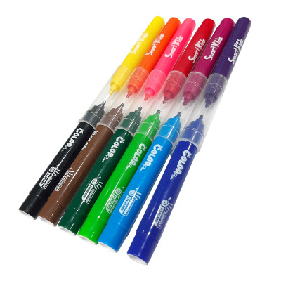 Bút lông màu rửa được Smartkids SK-WM204 (12 màu/hộp)