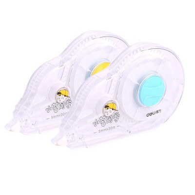 Bút xóa giấy bút xóa kéo siêu dài 30m học sinh Deli - Dụng cụ tẩy xóa - 8180