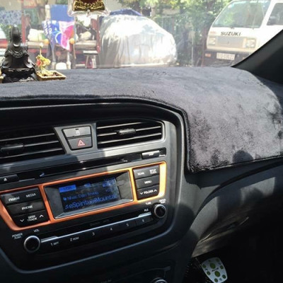 Thảm Nỉ Chống Nóng Táp Lô Xe Ô Tô Hyundai I20 2015 CATA TAPLOHYUI20 - 15 (Đen)