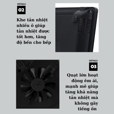 Bếp điện từ CẢM ỨNG SOKANY SK-07048 công suất 2200W, bếp từ đơn đa năng với 8 chế độ nấu - HÀNG CHÍNH HÃNG