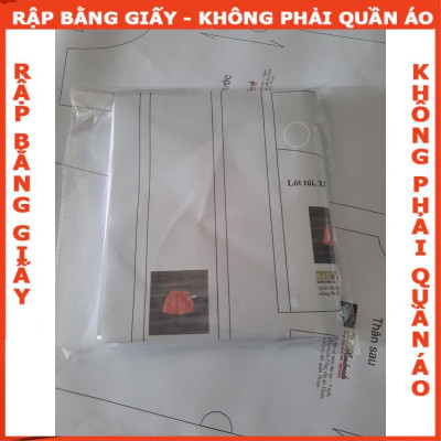 Rập giấy A0 đầm nữ mã 449 (BẢN VẼ)