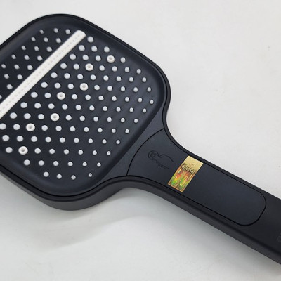 Bộ tay dây sen 3 chức năng chảy, nhựa ABS mạ đen Eurolife EL-128SH-D