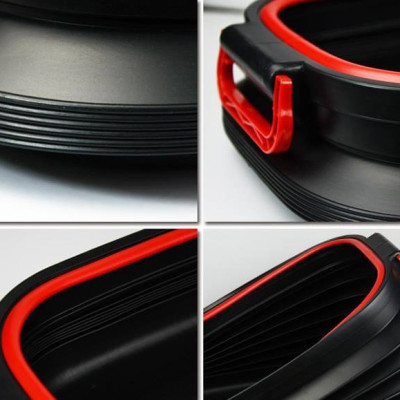 Thùng đựng đồ cốp sau ô tô co giãn, có nắp đậy, có thể gấp gọn, size lớn nhất loại 40L