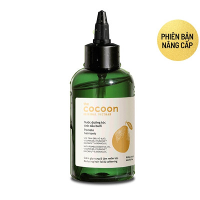 Nước dưỡng tóc tinh dầu bưởi Pomelo Cocoon 140ml phục hồi tóc, ngăn ngừa hư tổn thuần chay
