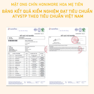 Mật ong rừng thượng hạng núi cao - 100% mật ong chín Mẹ Tiên Honimore 110g