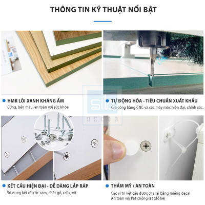 Kệ Gỗ Để Vang Trang Trí Treo Tường Nhỏ Xinh SIB Decor (Tặng Kèm Giá Treo Ly) KR06