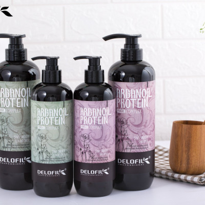 Bội đôi Dầu gội & xả giúp tóc siêu mềm mượt và sạch gàu DELOFIL