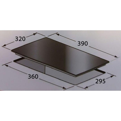 Bếp Hồng Ngoại Đơn Âm Cảm Ứng DOMINO KAFF KF-330C - Hàng Chính Hãng