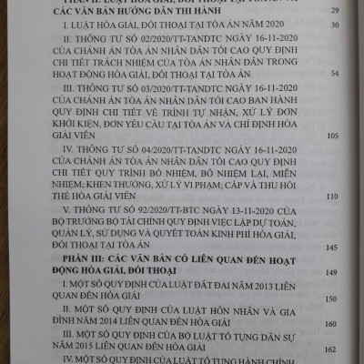 Hỏi - Đáp Luật Hoà Giải, Đối Thoại Tại Toà Án Và Các Văn Bản Liên Quan Đến Hoà Giải, Đối Thoại