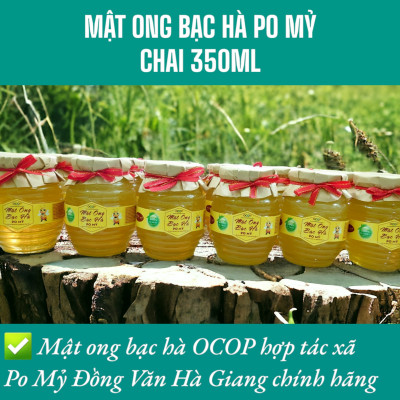 MẬT ONG BẠC HÀ CHÍNH HÃNG PO MỶ OCOP HÀ GIANG, MẬT ONG BẠC HÀ NGUYÊN CHẤT HÀ GIANG