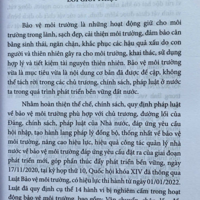 Hỏi - Đáp Về Xử Phạt Vi Phạm Hành Chính Trong Lĩnh Vực Bảo Vệ Môi Trường
