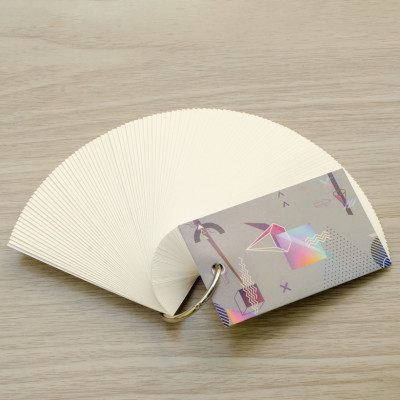 Thẻ Flash Card học tiếng anh, từ vựng 90 Tờ - Index Card Nguyễn Trắc 90x54mm