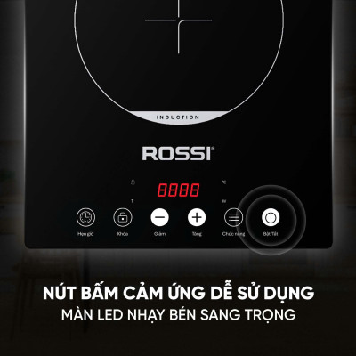 Bếp Từ Đơn Tân Á Đại Thành Rossi RS-1020CC01 Kèm Nồi - Hàng Chính Hãng Bảo Hành 24 Tháng