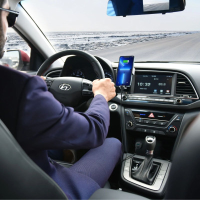 Tẩu sạc Choetech TC0005 nhanh trên ô tô 38W 2 cổng USB A+ Type C  (hàng chính hãng)