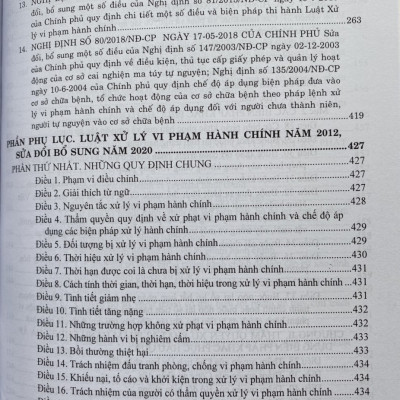 Thủ Tục Xử Phạt Vi Phạm Hành Chính Và Thi Hành Quyết Định Xử Phạt Vi Phạm Hành Chính