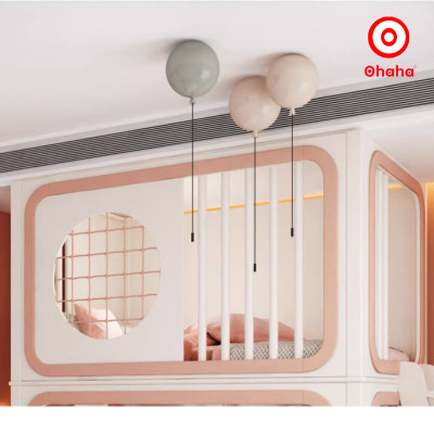 [Miễn phí vận chuyển & lắp đặt] Giường tầng trẻ em thông minh cao cấp Ohaha - GTCC030