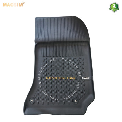 Thảm lót sàn ô tô nhựa TPE Silicon Mercedes E W212 2009-2016 Black Nhãn hiệu Macsim