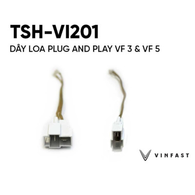 Dây Loa Plug And Play Dành Cho Xe Vinfast VF3 / VF5 độ Loa 5 inch, 6.5 inch Giắc Loa giữ nguyên bản cho xe