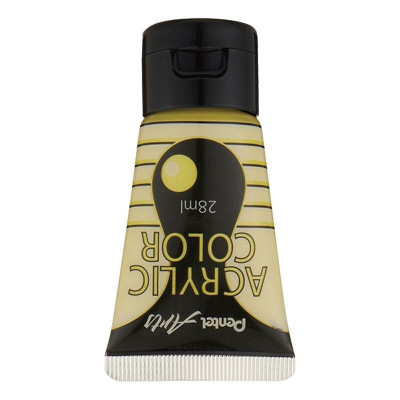 Tuýp Màu Vẽ Acrylic Pentel 28ml WA2-T155 - Metallic Yellow