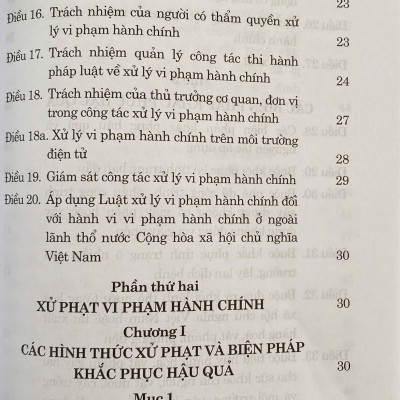 Luật Xử Lý Vi Phạm Hành Chính ( Sửa Đổi, Bổ Sung Năm 2025 )