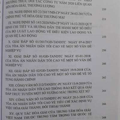 Hỏi - Đáp Luật Hoà Giải, Đối Thoại Tại Toà Án Và Các Văn Bản Liên Quan Đến Hoà Giải, Đối Thoại
