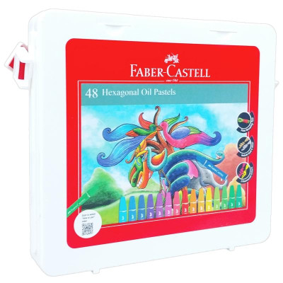Faber-Castell-120090N-Bút Sáp Dầu - 48 Màu + Chuốt