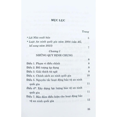 Sách - Luật An Ninh Quốc Gia Năm 2024 (Sửa Đổi, Bổ Sung Năm 2023) - NXB Chính Trị Quốc Gia