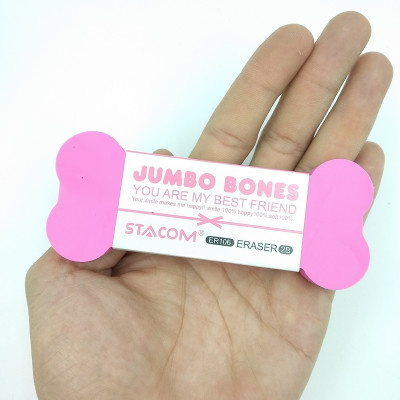 Gôm Stacom Jumbo Bones Lớn ER106 - Màu Hồng