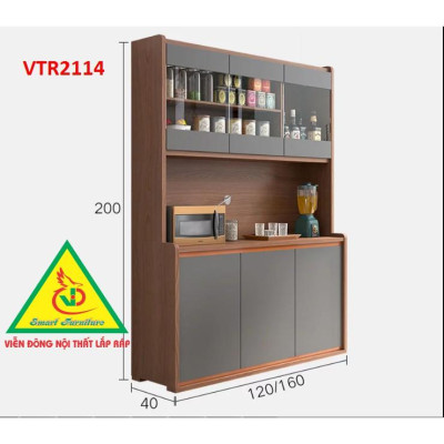 Tủ bếp gia đình VTR2114 - Nội thất lắp ráp Viendong Adv