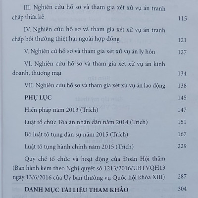 Cẩm Nang Pháp Luật Và Nghiệp Vụ Dành Cho Hội Thẩm Trong Xét Xử Các Vụ Án Dân Sự