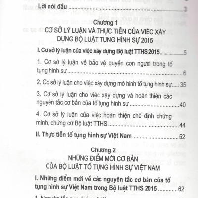 Cở Sở Lý Luận Và Thực Tiễn Của Bộ Luật Tố Tụng Hình Sự 2015